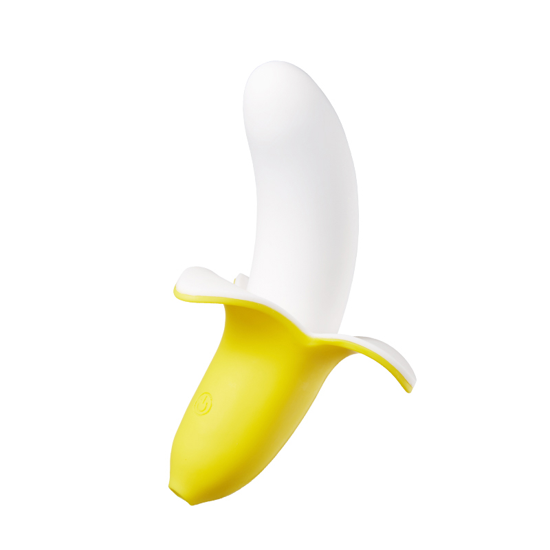 Banana G-spota spreagthach clitoris massager vibrator