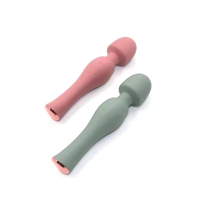 Ardchaighdeáin Inaistrithe Creathadh Uiscedhíonach Massager Clitoral Spreagadh AV Vibrator Wand 20 Modhanna Bréagáin Gnéas